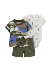 Newborn casual clothes outfit cute baby boys romper short sleeve shorts travel suit spring summer girls outdoor sports wear