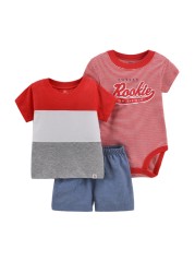 Newborn casual clothes outfit cute baby boys romper short sleeve shorts travel suit spring summer girls outdoor sports wear