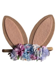 Big Ears Rabbit Headband Kids Easter Gift Bunny Easter Party Welcome Spring Happy Easter Home Decor Girl Rabbit Decor