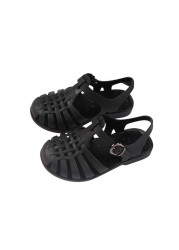 Children Gladiator Sandals Breathable Perforated PVC Children Summer Shoes New Fashion Beach Boys Girls Summer Shoes 2021