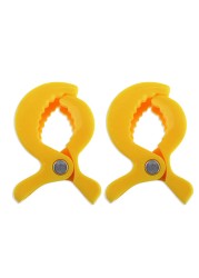 2pcs/lot Colorful Baby Car Seat Accessories Plastic Pushchair Toy Clip Stroller Stroller Hook For Hook Cover Blanket Mosquito Net Clips