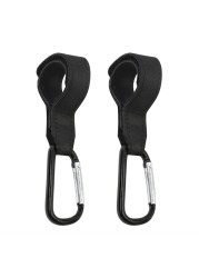 1/2pcs PU Leather Baby Stroller Hook Bag Stroller Rotate 360 ​​Degree Rotate Pram Organizer Stroller Hook Accessories