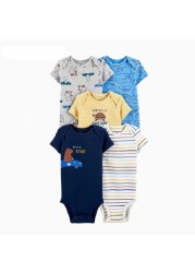 Baby Short Sleeve O-Neck Bodysuit Boy Girl Body Clothes Infant Clothes Unisex New Born Bodysuits 2021 Spring Summer Costume