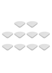 10pcs/pack Table Child Proof for Furniture Edge Protection Soft Bumper Silicone Corner Guard Home Office Children Safety Adhesive