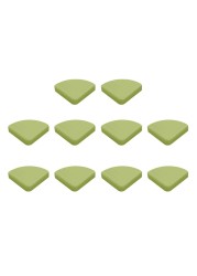 10pcs/pack Table Child Proof for Furniture Edge Protection Soft Bumper Silicone Corner Guard Home Office Children Safety Adhesive