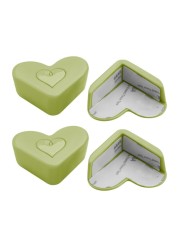 4pcs Soft Silicone Baby Safe Corner Protector Table Desk Corner Guard Edge Guard Anti-collision for Newborn Infants