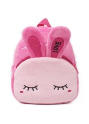 Baby Plush Backpack Cute Kindergarten Backpacks For Kids Boy Girl 3D Cartoon Animal Baby Bags 0-4 Years Children Book Bag