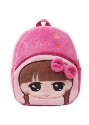 Baby Plush Backpack Cute Kindergarten Backpacks For Kids Boy Girl 3D Cartoon Animal Baby Bags 0-4 Years Children Book Bag