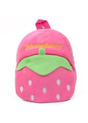 Baby Plush Backpack Cute Kindergarten Backpacks For Kids Boy Girl 3D Cartoon Animal Baby Bags 0-4 Years Children Book Bag