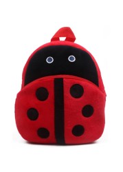 Baby Plush Backpack Cute Kindergarten Backpacks For Kids Boy Girl 3D Cartoon Animal Baby Bags 0-4 Years Children Book Bag