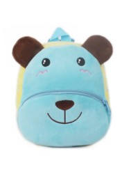 Baby Plush Backpack Cute Kindergarten Backpacks For Kids Boy Girl 3D Cartoon Animal Baby Bags 0-4 Years Children Book Bag