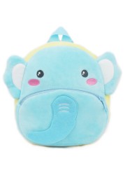 Baby Plush Backpack Cute Kindergarten Backpacks For Kids Boy Girl 3D Cartoon Animal Baby Bags 0-4 Years Children Book Bag