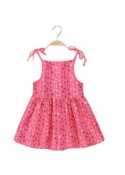 Toddler Toddler Baby Girl Solid Flower Striped Princess Party Dress Girl Sundress Clothes Robe Princesse Toddler Infant Toddler