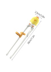 Baby Training Chopsticks For Kids Cartoon Kids Chopsticks Kids Chopsticks Non-slip Kids Tableware Kids Chopping Sticks