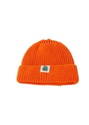 Autumn Winter Solid Color Baby Knitted Warm Hat Soft Casual Hemming Hat Kids Girls Boys Frog Label Beanies Clothes