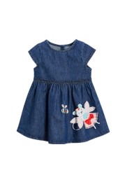 Girls Summer Dress Kids Cotton Sleeveless Dresses Children Dots Animal Pattern Princess Dress Baby Girl Casual Clothes Cute Tutu