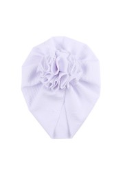 Baby Headbands Baby Headwear Toddler Flower Turban Hats Babe Caps Elastic Kids Bonnet Hair Accessories