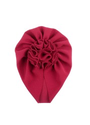 Baby Headbands Baby Headwear Toddler Flower Turban Hats Babe Caps Elastic Kids Bonnet Hair Accessories