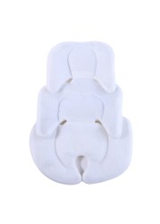 Baby Stroller Cushion Car Seat Inserts Baby Head Support Neck Pillow Mattress Breathable Mesh Liner Thermal Stroller Mat