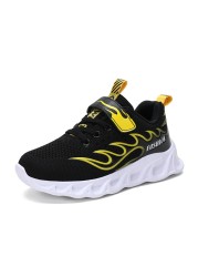 Summer Fashion Children's Outdoor Sneakers Boys Running Walking Shoes Breathable Soft Sole Casual Light Sneakers Shoes