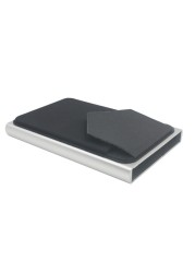 Slim Aluminum Wallet With Elastic Back Pouch ID Credit Card Holder Mini Rfid Wallet Automatic Pop Up Bank Card