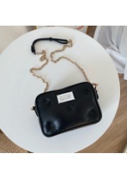 101484 Fashion Classic Trendy Luxury Design Chain Bag Double Shoulder Bag Bucket Bag Top Layer Sheepskin Women Bag 6