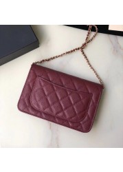 High quality handbags luxury purse on chain women designer purse small square crossbody bag brand shoulder bags flap