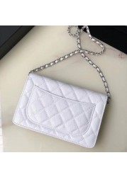 High quality handbags luxury purse on chain women designer purse small square crossbody bag brand shoulder bags flap