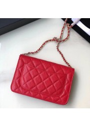 High quality handbags luxury purse on chain women designer purse small square crossbody bag brand shoulder bags flap