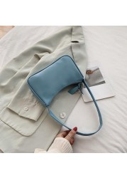 Retro Handbags For Women 2021 Trendy Vintage Small Female Handbag Underarm Bags Casual Retro Small Crossbody Bags