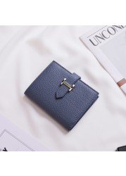 New Thin Clutch Phone Bag Women Wallets Luxury Long Hasp Lychee Pattern Coin Purses Female Solid Brand