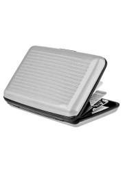 D0LF Aluminum Business ID Credit Card Holder Pocket Wallet Purse Organizer Card Protection