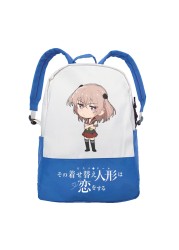 Anime Manga My Sweetheart Dress Students Backpack Large Capacity School Bag Shoulder Bags High Quality For Boys Girls