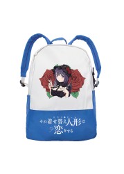 Anime Manga My Sweetheart Dress Students Backpack Large Capacity School Bag Shoulder Bags High Quality For Boys Girls