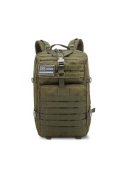 50L Capacity Men Army Military Tactical Large Backpack Waterproof Outdoor Hiking Camping Travel 3D Backpacks For Men