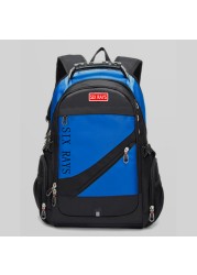 Brand 15.6 Inch Swiss Laptop Men Backpack USB Charging Waterproof Travel Bag School Bags Anti-theft Backpack Women Mochila