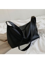 Women Leather Handbags Women's PU Tote Bag Large Capacity Female Casual Solid Shoulder Bags Women Handbags Bolsas Femininas