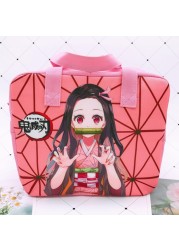 Demon Slayer Devil Blade Cartoon Anime Insulation Bag Kimetsu no Yaiba Tanjirou Nezuko Picnic Lunch Box Meal Bento Hand Storage Bag