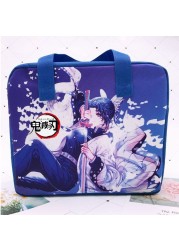 Demon Slayer Devil Blade Cartoon Anime Insulation Bag Kimetsu no Yaiba Tanjirou Nezuko Picnic Lunch Box Meal Bento Hand Storage Bag