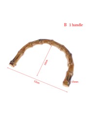 2pcs best selling bamboo bag handle for handmade handbag