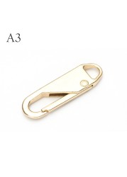 5 pcs universal zipper puller clothes zip fastener removable zipper slider Чемоданов М Аксесуары Для Сумок Фурнитура Для Сумки