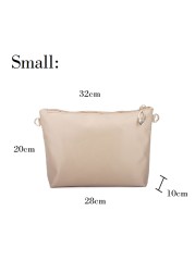 Nylon Bag Insert Organizer With Soft Zipper Pockets Light Perfect Purse Organizer To Keep Everything Stylish Bolsa De Maquiagem