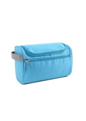 Unisex Portable Makeup Bag Capacity Waterproof Cosmetic Organizer Toiletry Bag Hanging Pouch For Women Men Washing Shaving Make Up