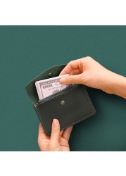 Card Holder Money Bag Multi Card Slot Business Card Holder Small Leather Card Case Card Holder Coin Purse