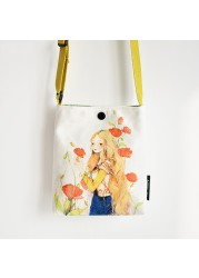 Bfuming Canvas Small Shoulder Bag Women Casual Crossbody Handbag For Girls Portable Bag Purse