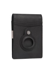 X7YA RFID Blocking Credit Card Holder Wallet Money Clip Compatible with Airtag