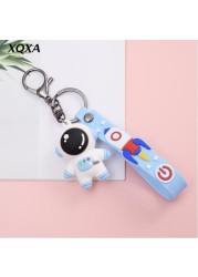 X7YA 3D Creative Astronaut Keychain Cute Astronaut Doll Pendant Fashion Birthday Gift