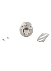 Metal Round Lock Rotating Lock For Handbag, Wallet, Hardware