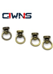 4pcs hardware accessories side ring sucker screw screw suitcase luggage hanging chain