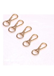 5Pcs Bag Metal Belt Buckle Swivel Trigger Buckle Lock Swivel Buckle Snap Hook Clip DIY Keychain Ring Keyring Craft Bag Hardware Parts